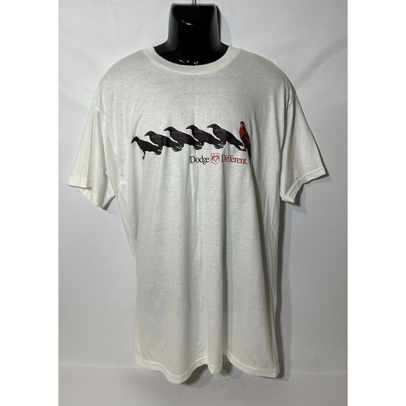 VTG Dodge Different Puerto Rico Crows Promo T-Shirt - Picture 1 of 5
